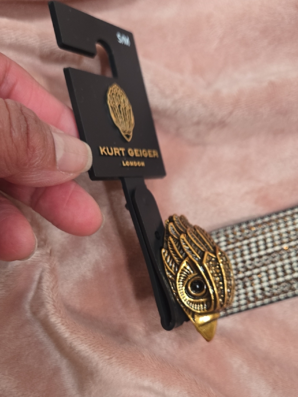 Kurt Geiger Belt.  Size: S/M